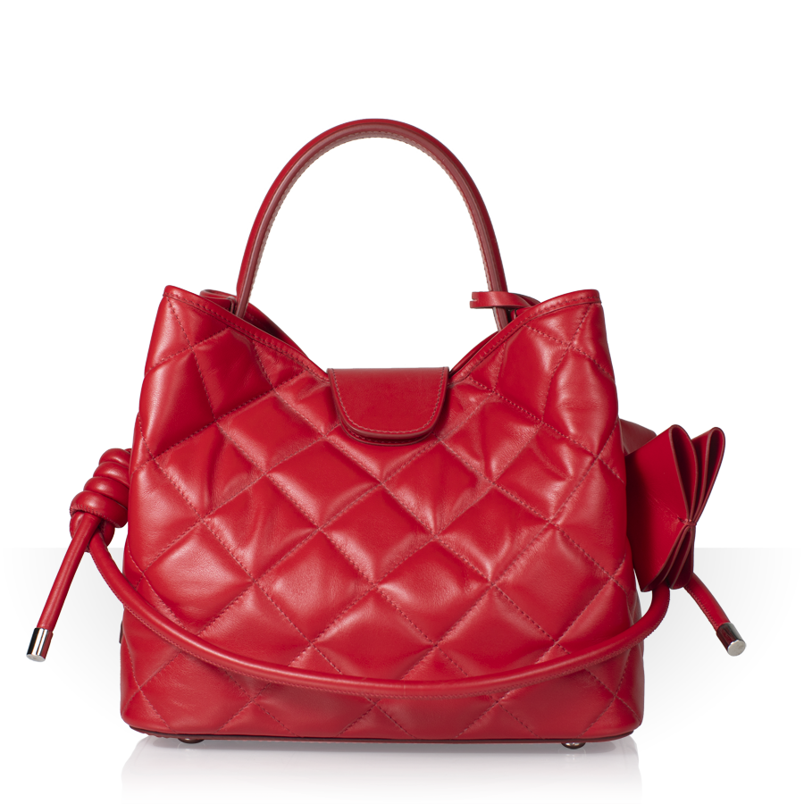 Koadclo|Sofia Matelassé Medium – Red