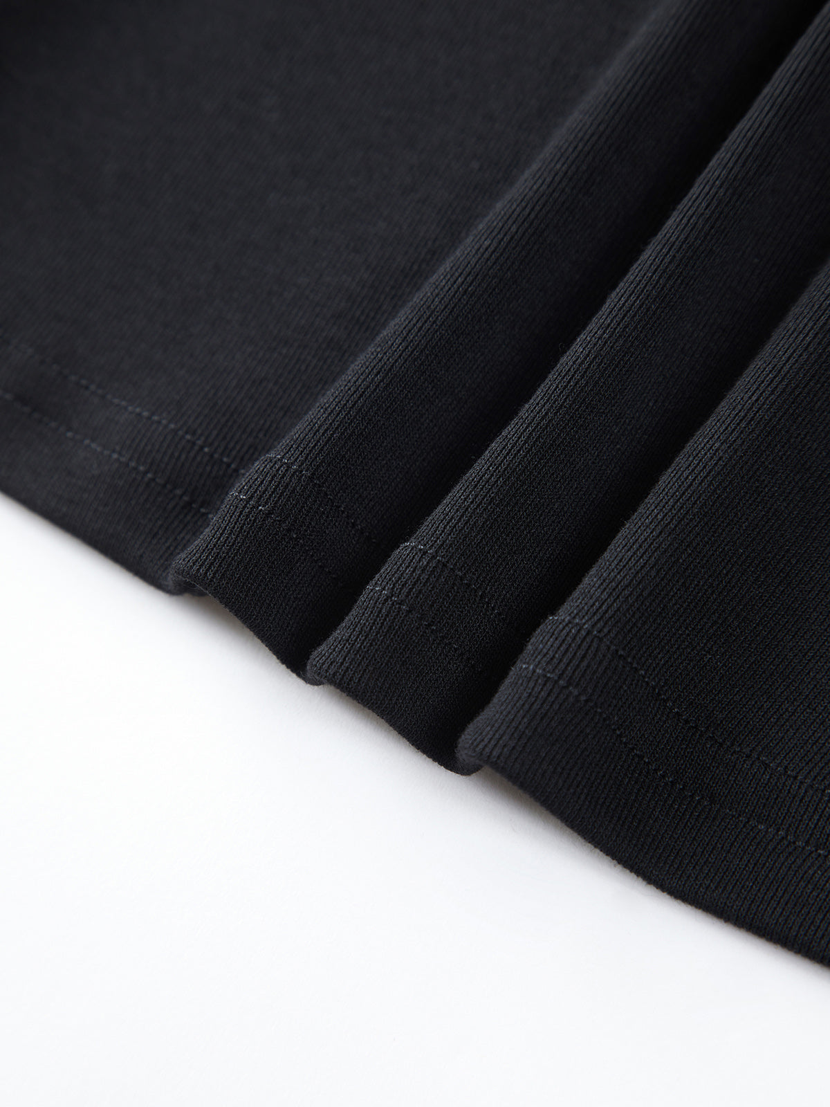 Square Neck Solid Long Sleeve Shirt Casual Everyday Wear