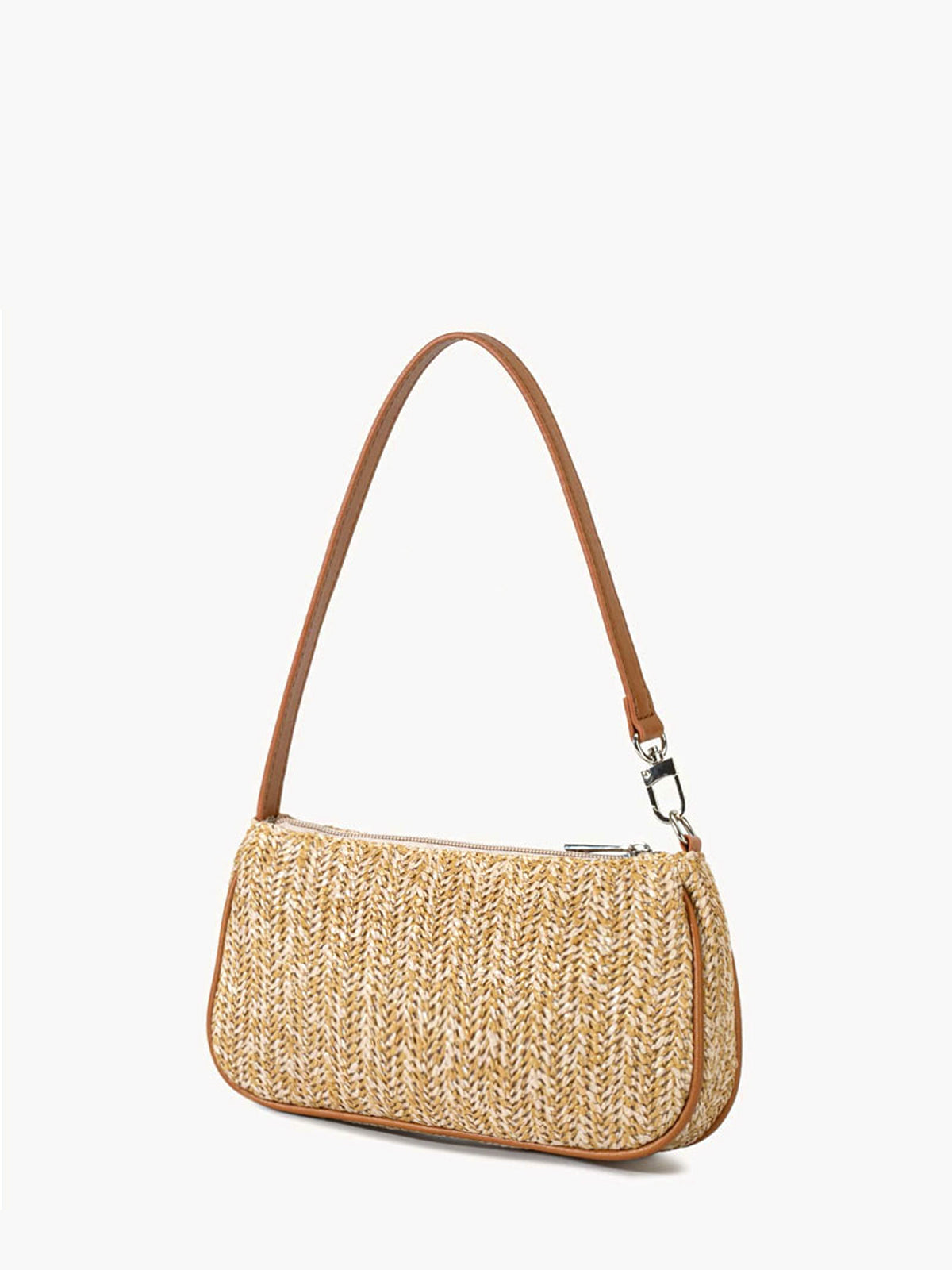 Leisure Straw Bag Trendy Summer Beach Tote Handbag