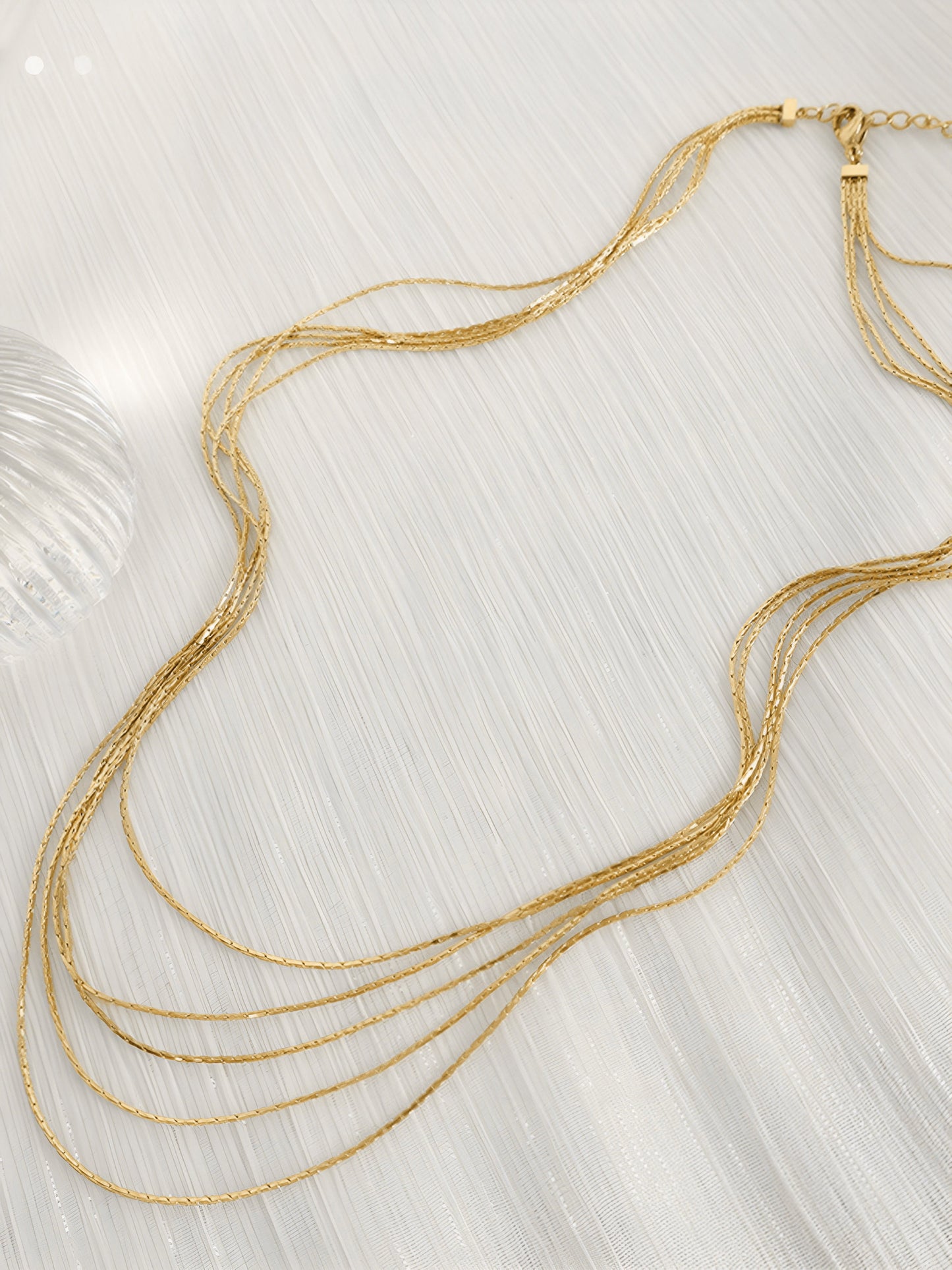 Stacking Golden Necklace Trendy Layered Jewelry Styles