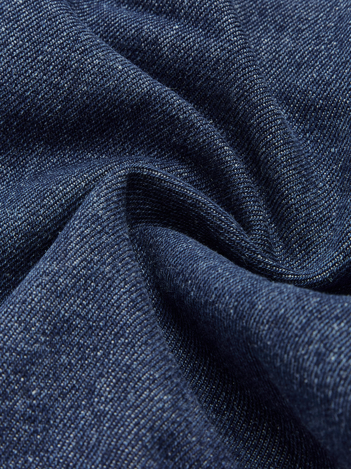 Denim Pockets Turn Down Collar Vest with Button-Up Front
