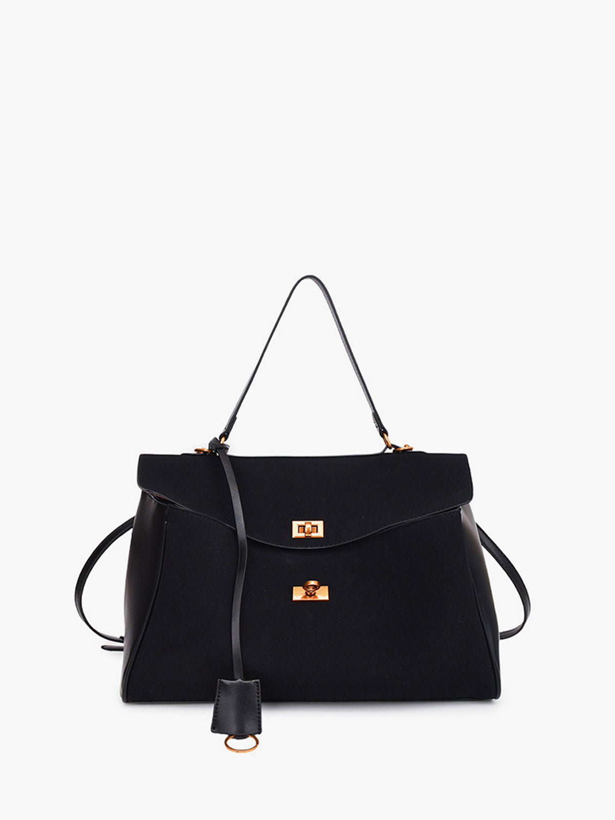 Utility Large Capacity Flap Shoulder Bag for Travel and Organization