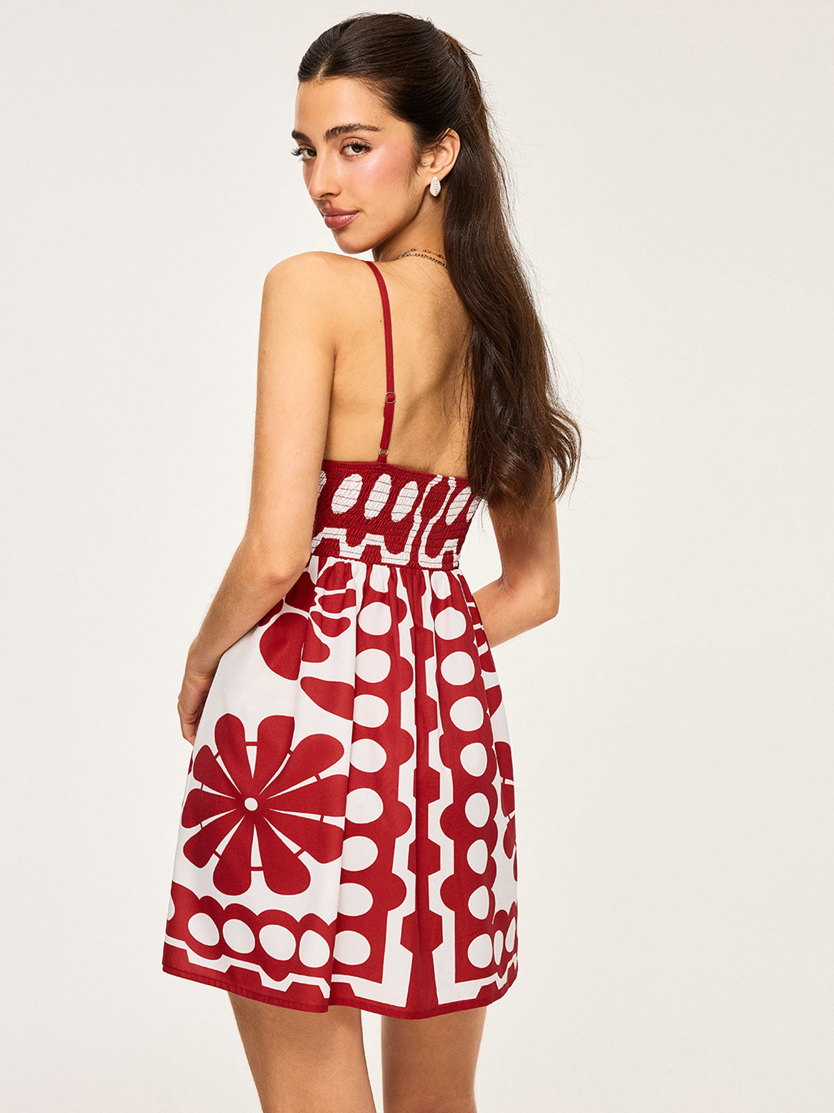Floral Print Spaghetti Strap Dress: Summer Women's Maxi Beach Sundress