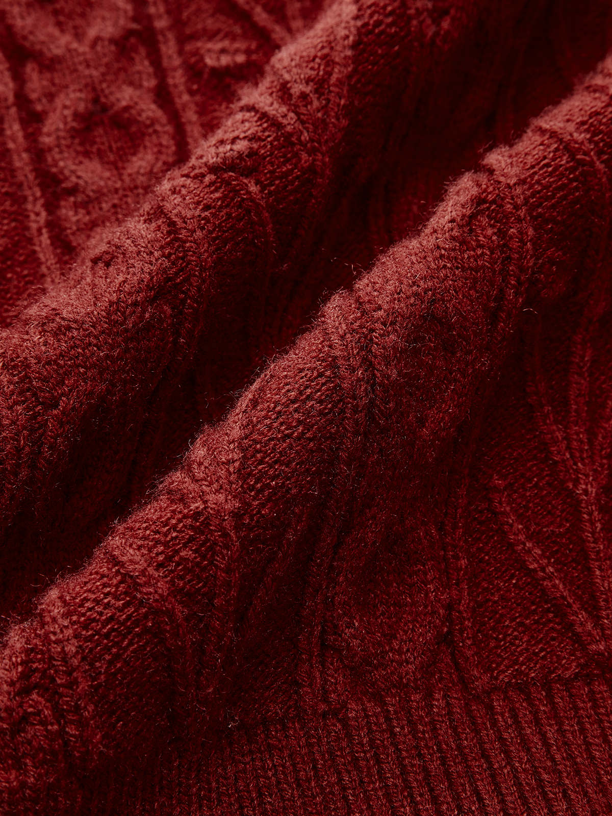 Wool Blend Bow Cable-Knit Cardigan for Women Cozy Winter Wear