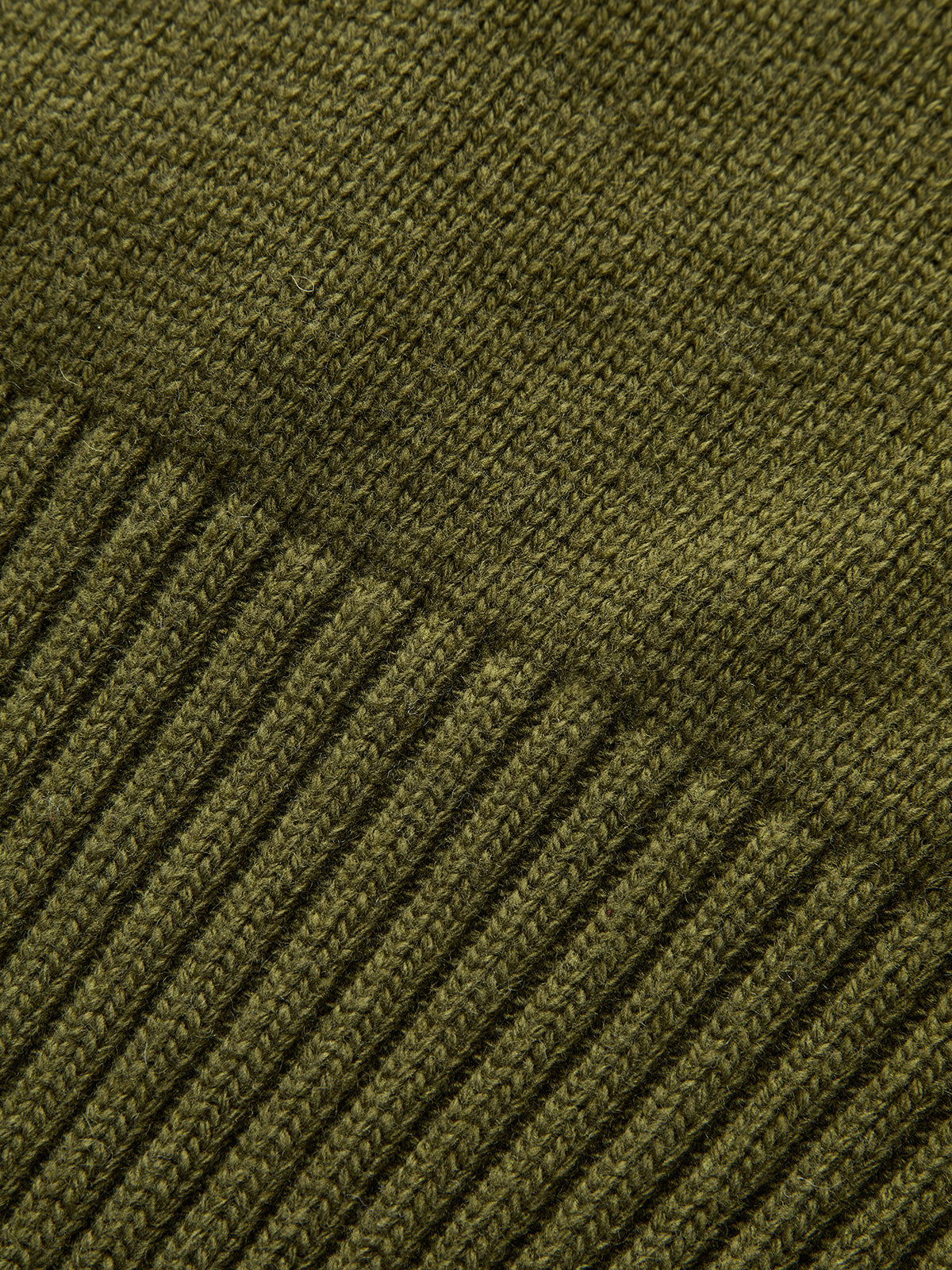 Ribbed Wool Blend Polo Knit Top for Casual Wear