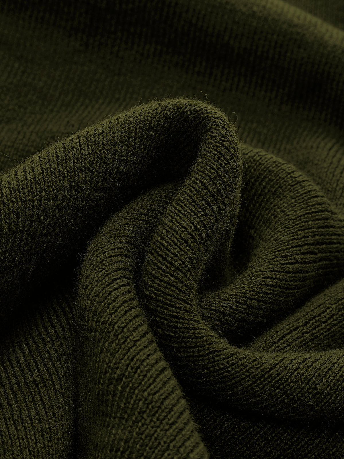 Wool-Blend Asymmetrical Neck Knit Top for Women, Comfort Fit