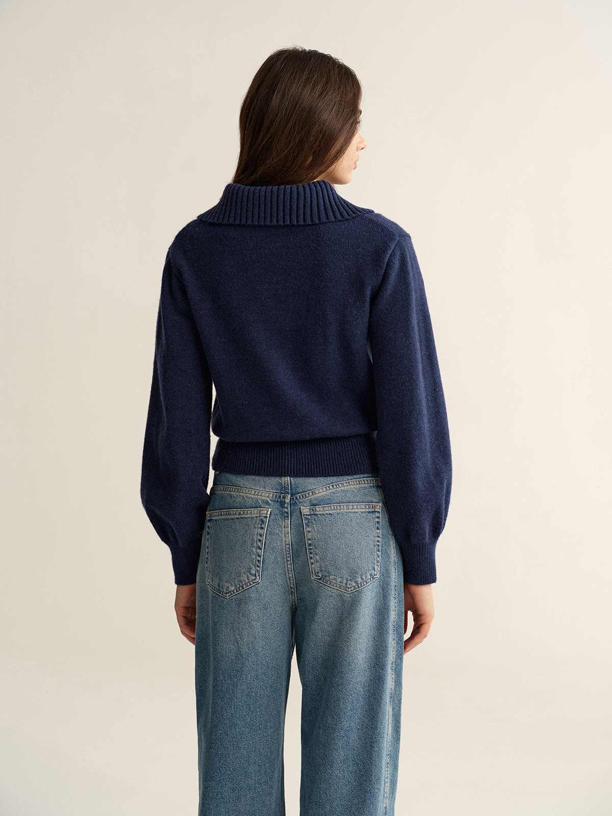 Metal Button Polo Sweater - Stylish Casual Knitwear Essentials