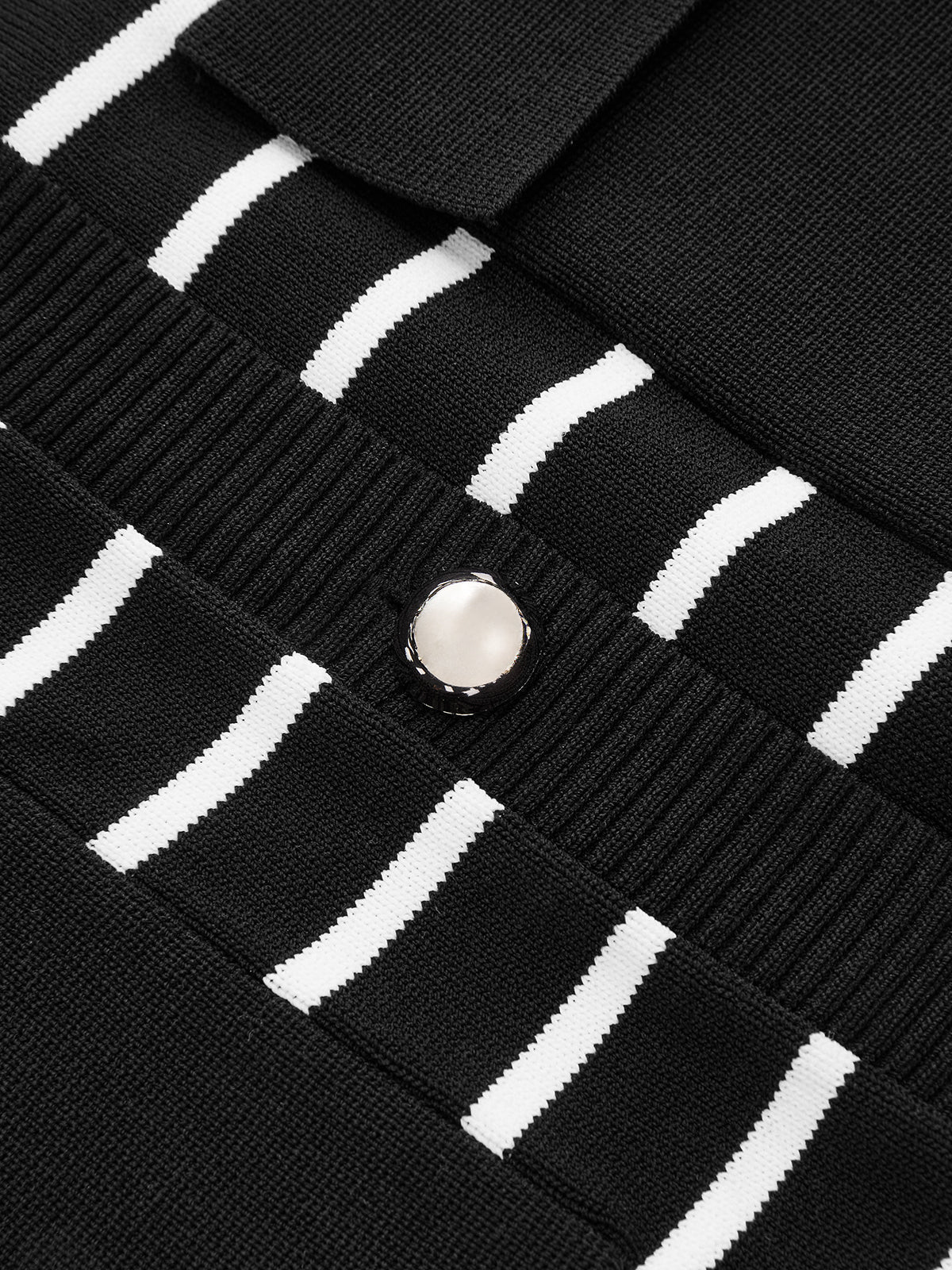 Striped Button-Front Sleeveless Knit Cardigan for Women, Lightweight Casual Summer Top