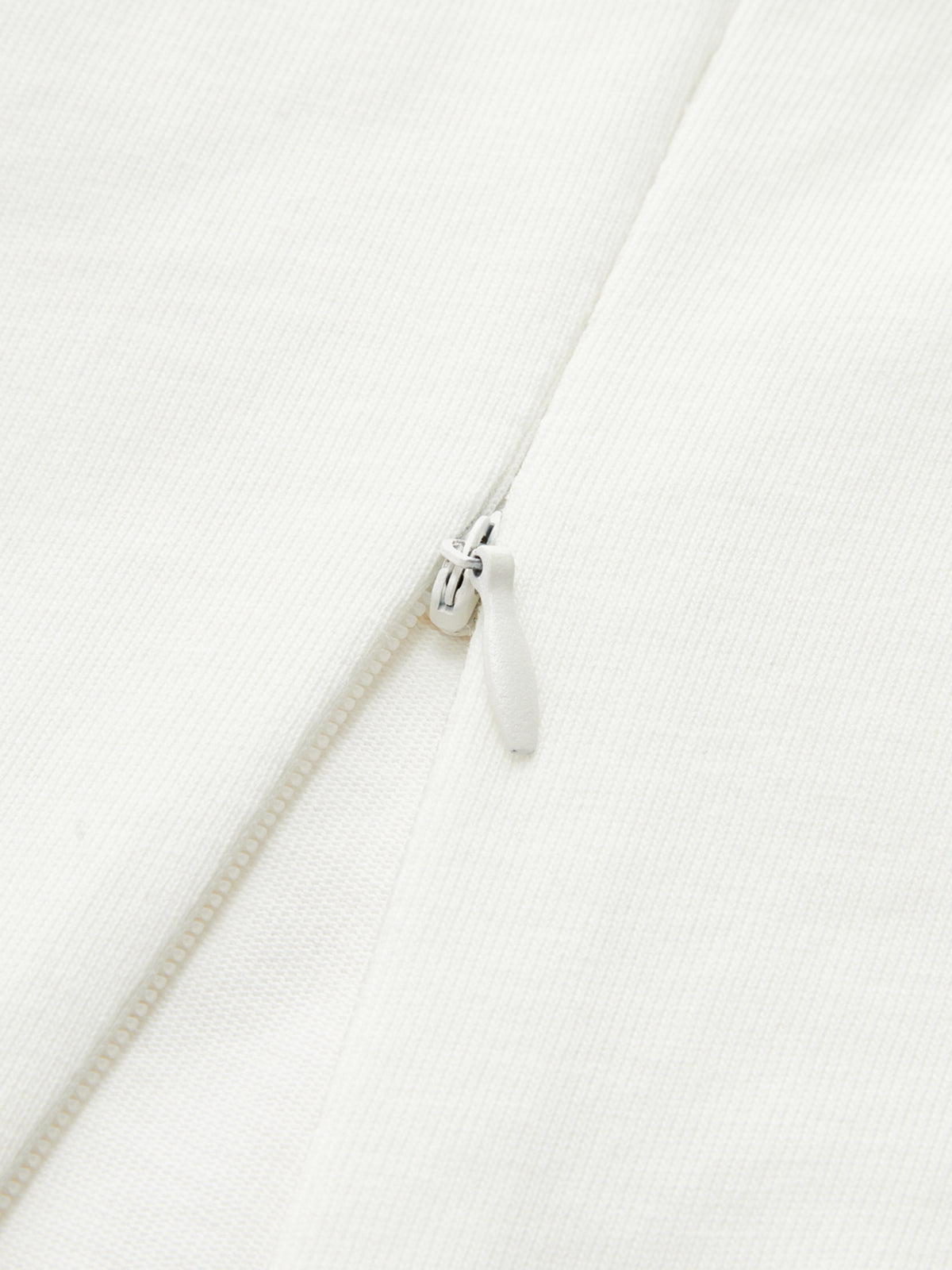 Cotton Ruched Asymmetrical Fitted Top with Side Tie Detail