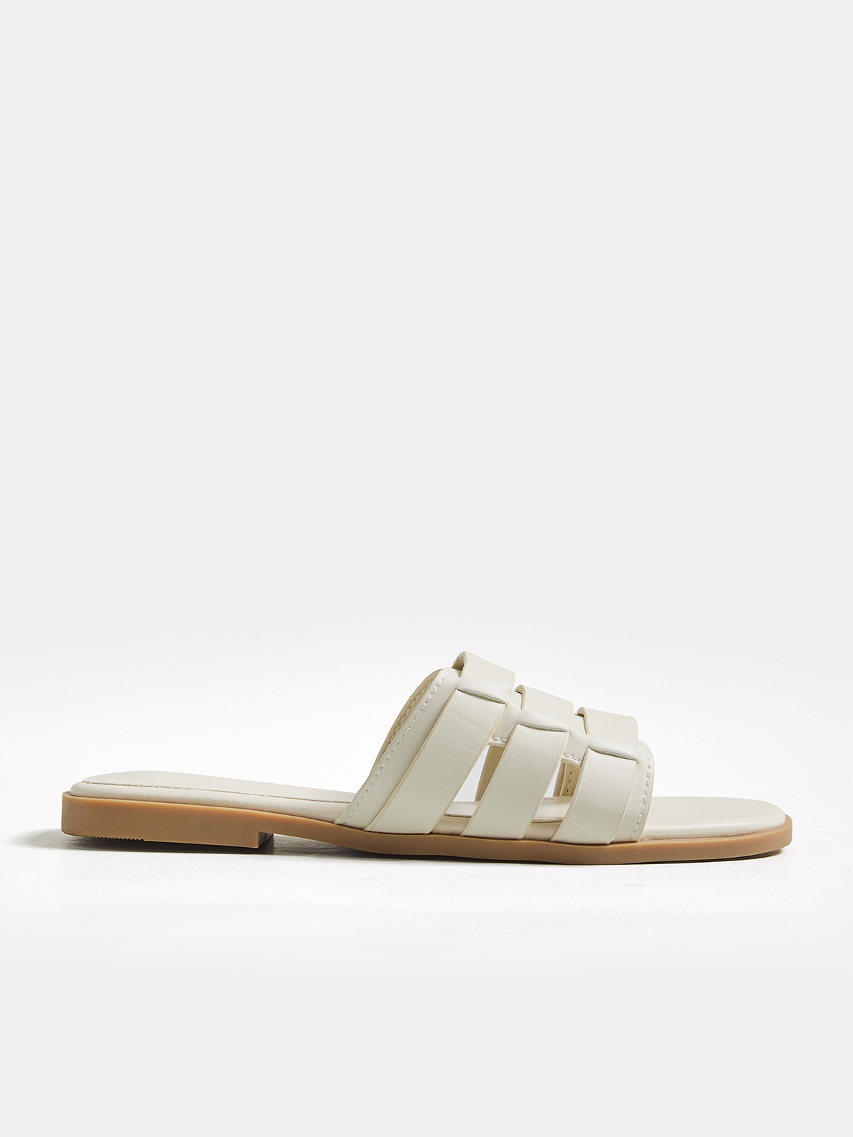 Casual Strappy Flat Slide Sandals Comfortable Summer Beach Wear