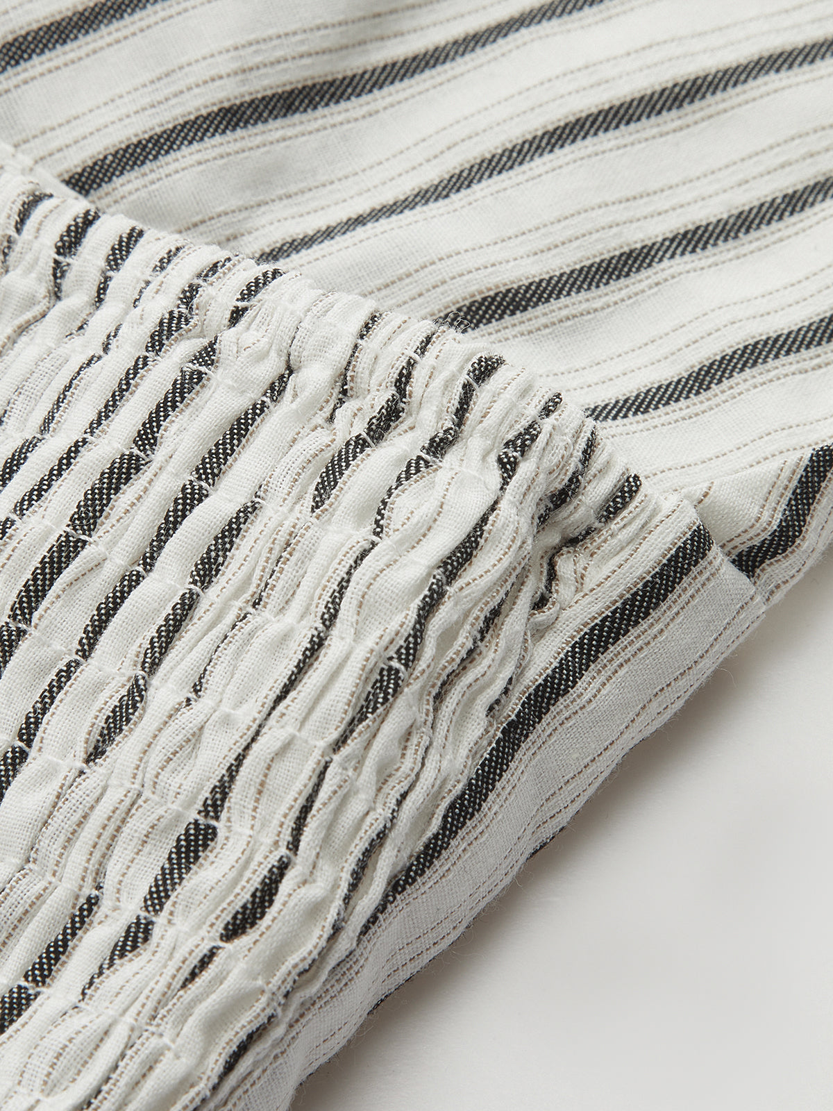 Striped Cotton Crisscross Halter Top for Summer Casual Wear