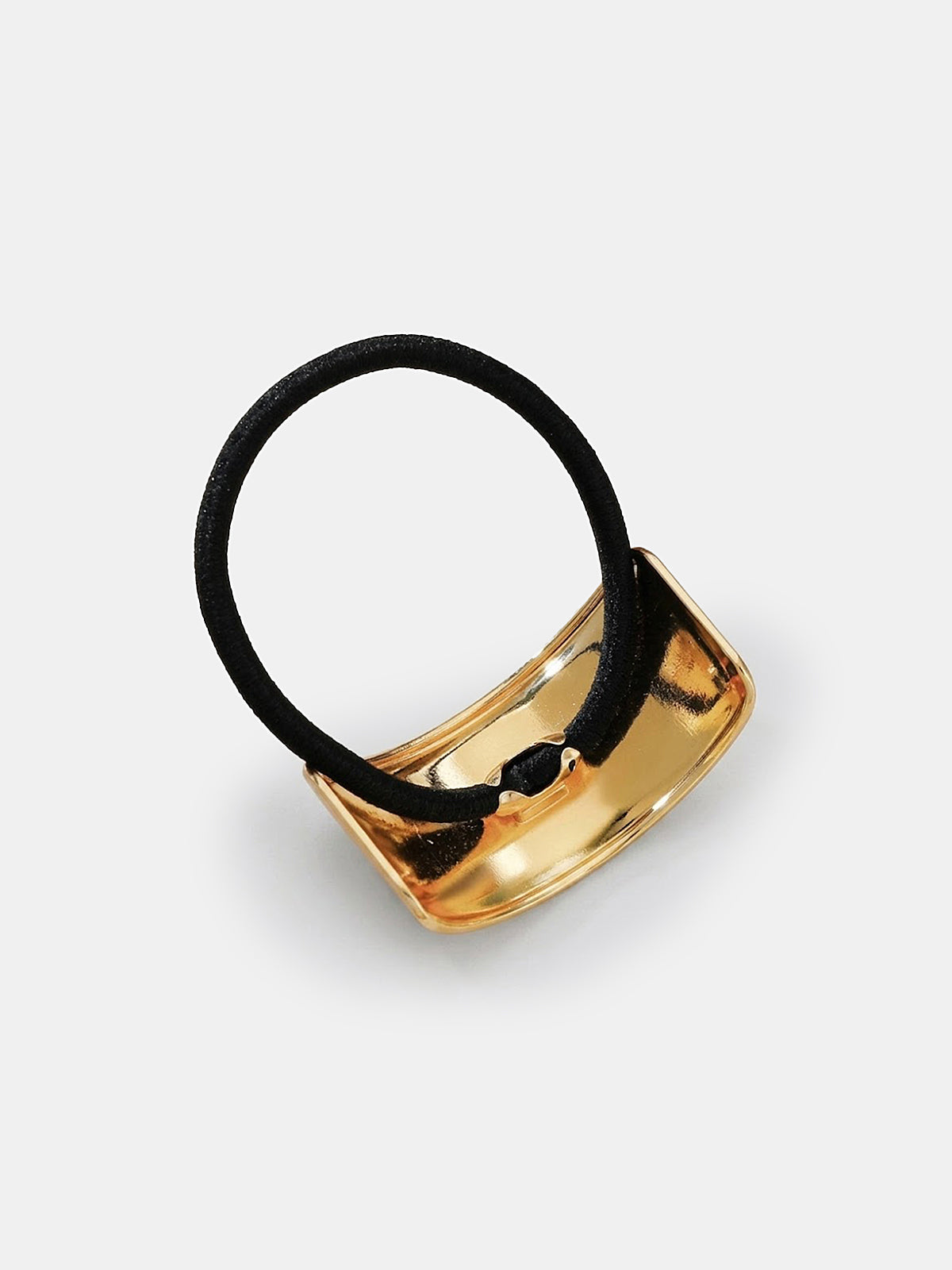 Metallic Ponytail Hair Cuff Wrap Holder for Women