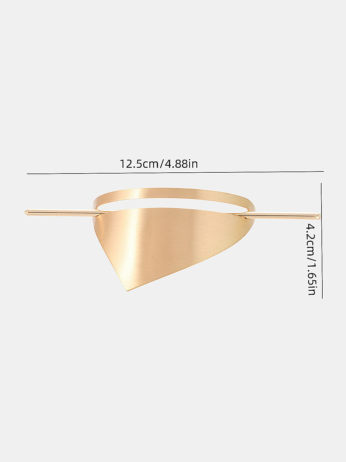 Modern Minimalist Metal Hair Stick for Styling and Bun Making