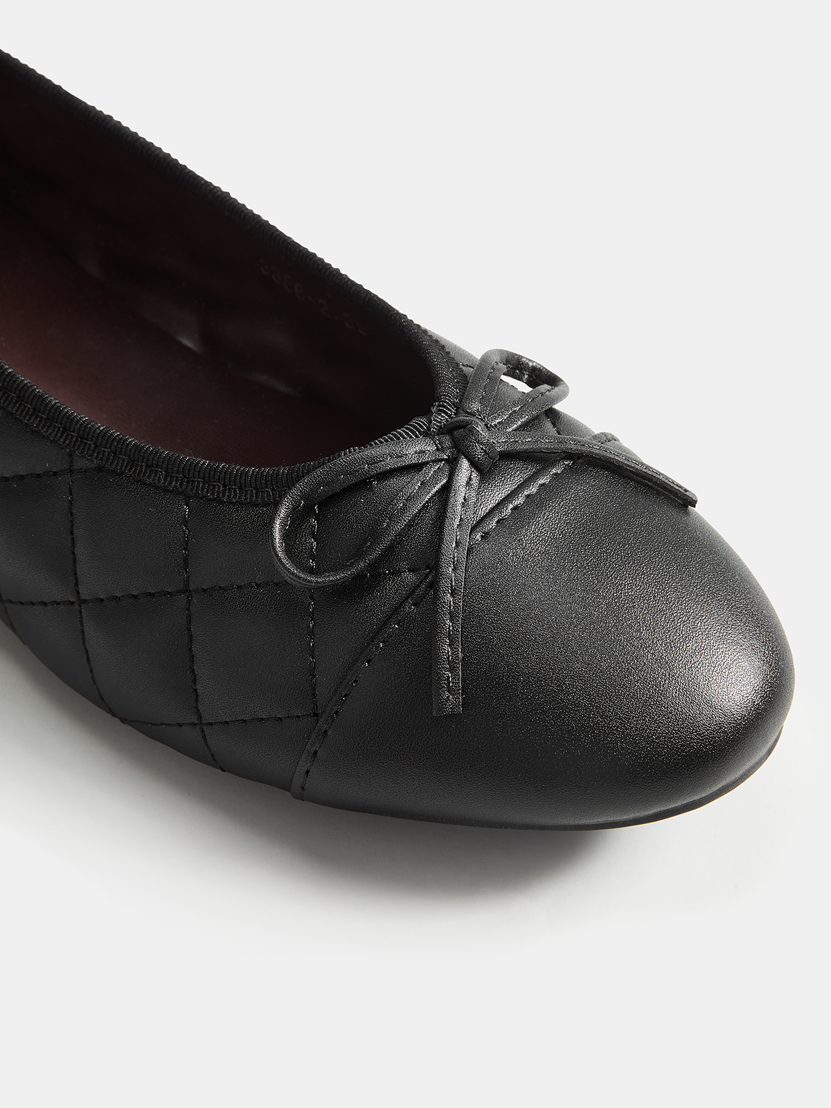 Quilted Bowknot Ballet Flats Comfortable Slip-On Design for Women