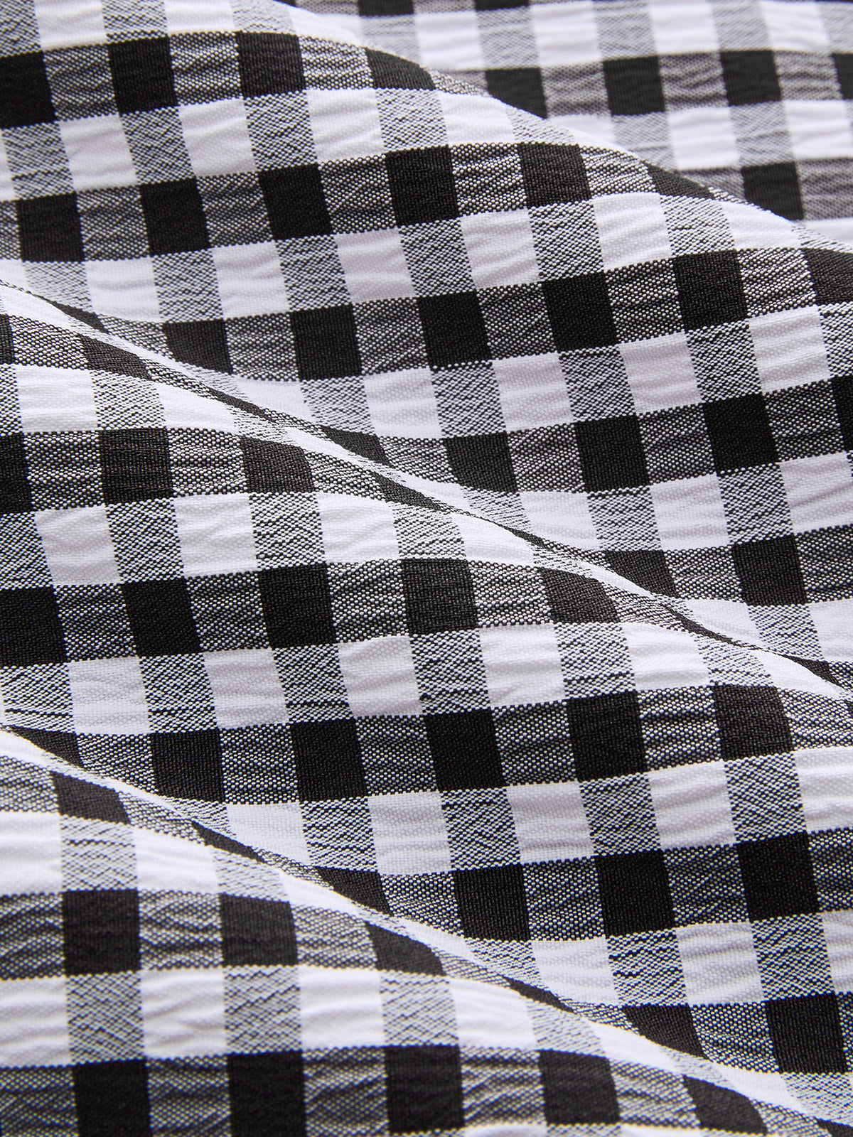 Gingham Ruffled Asymmetric Maxi Skirt for Women Spring/Summer Collection