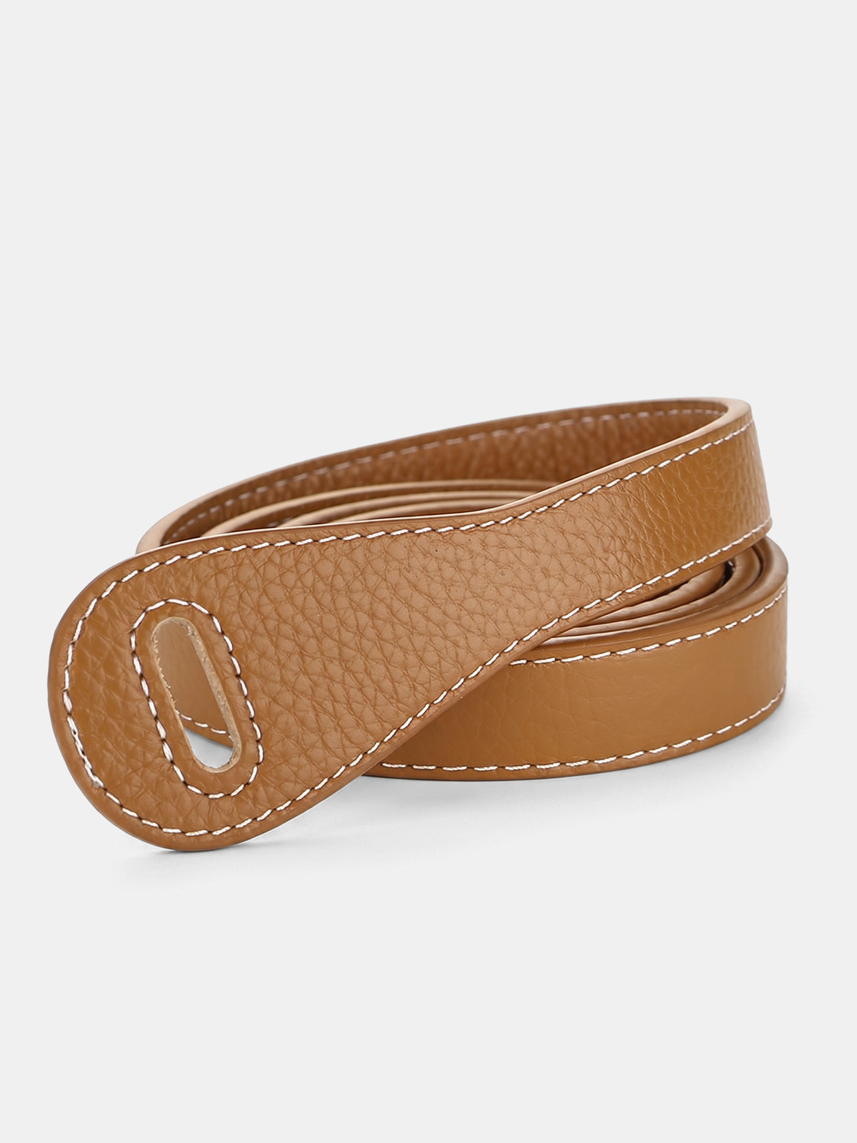 Knotted Leather Waist Belt for Stylish Women's Fashion
