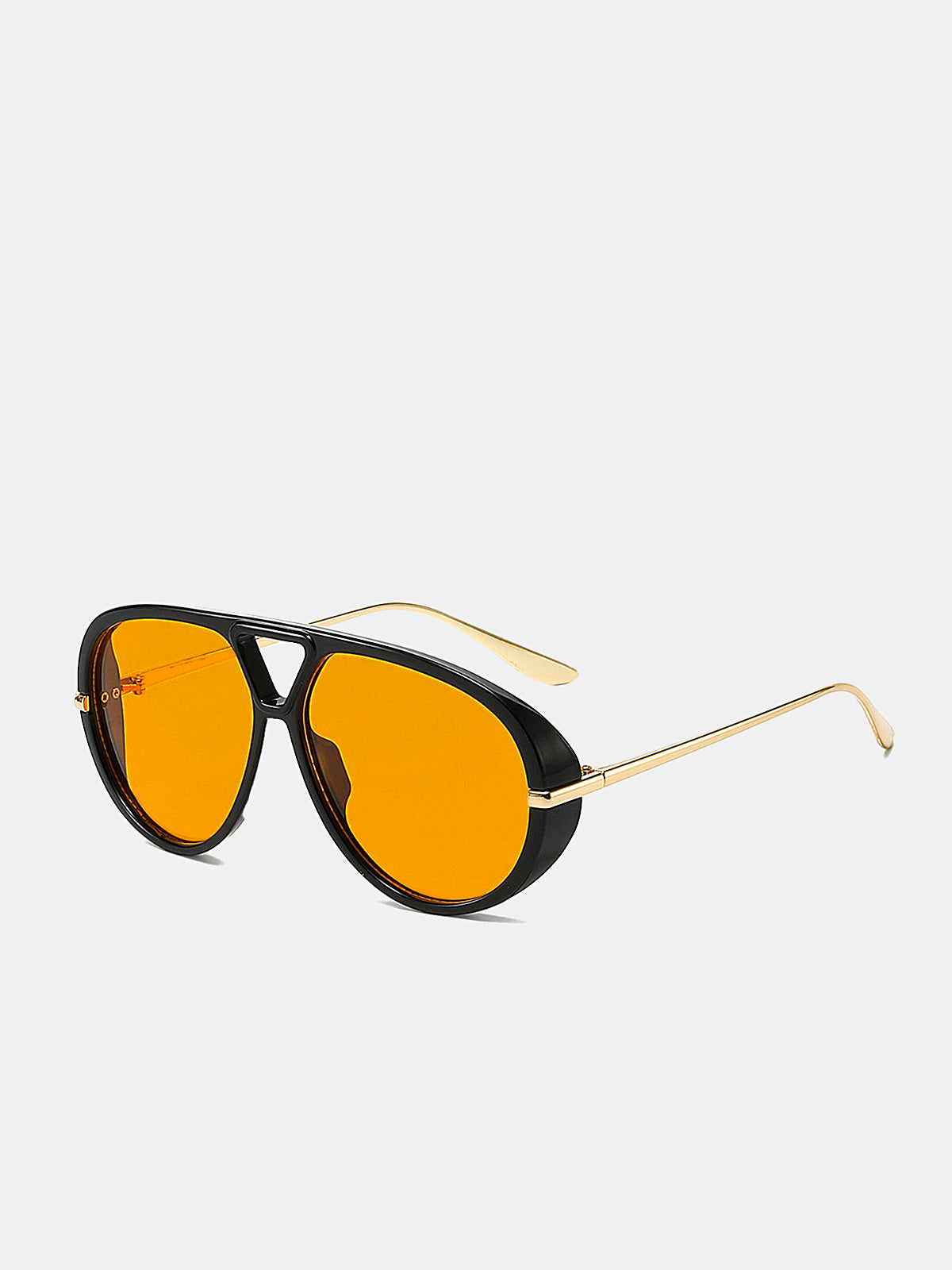 Metal Arm Aviator Sunglasses for Men and Women UV Protection