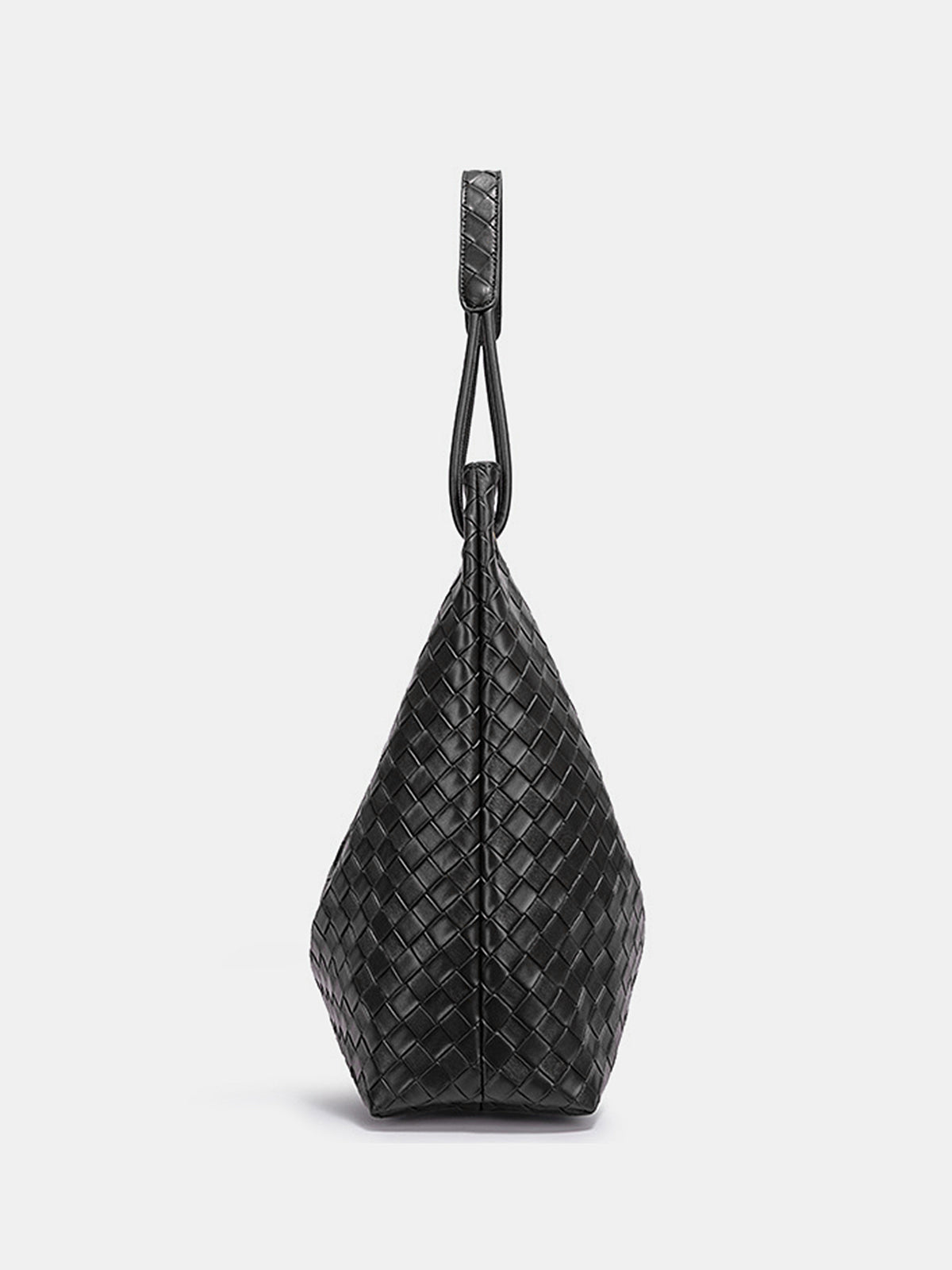 Woven Large Capacity Shoulder Tote Bag Durable Casual Women's Handbag