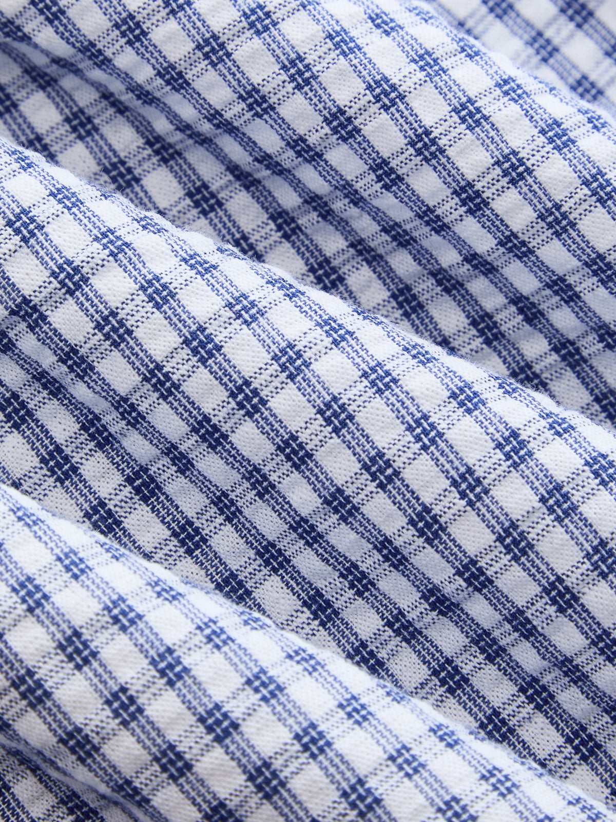 Gingham Lace Panel Sleeveless Peplum Shirt with Ruffled Trim Detail