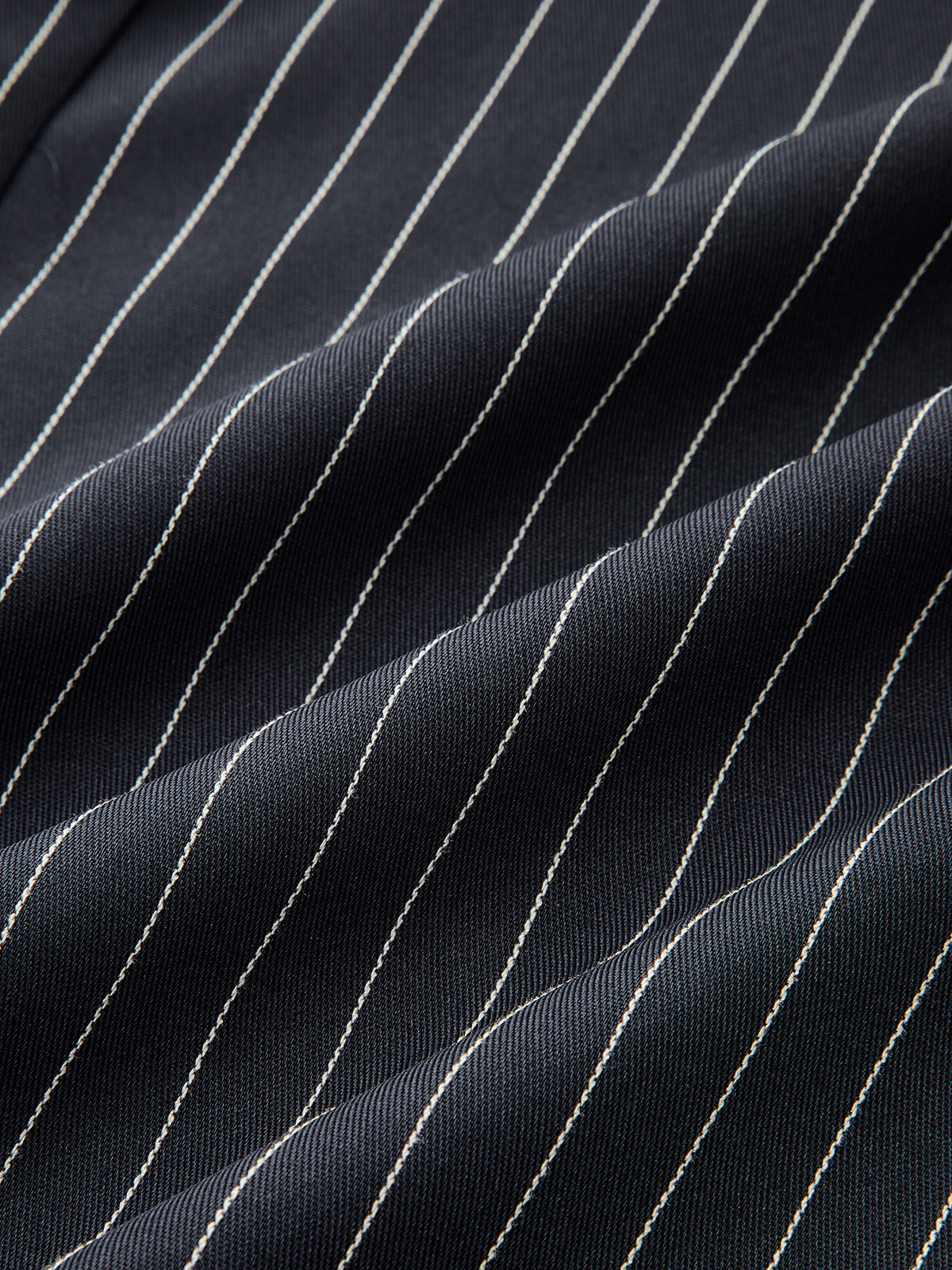 Contrast Waistband Drawstring Pinstripe Pants for Women Casual Wear
