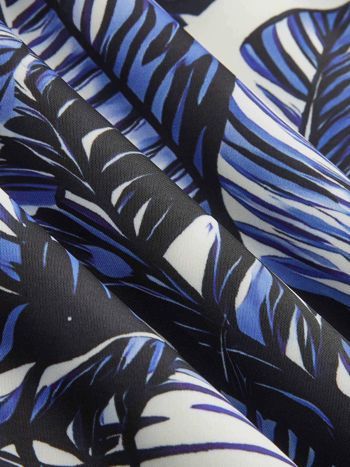 One-Shoulder Top & Tropical Print Pants Set for Women Summer Style