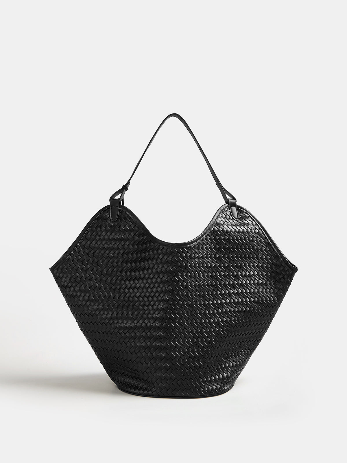 Woven Large Shoulder Tote Bag Handmade Stylish Versatile
