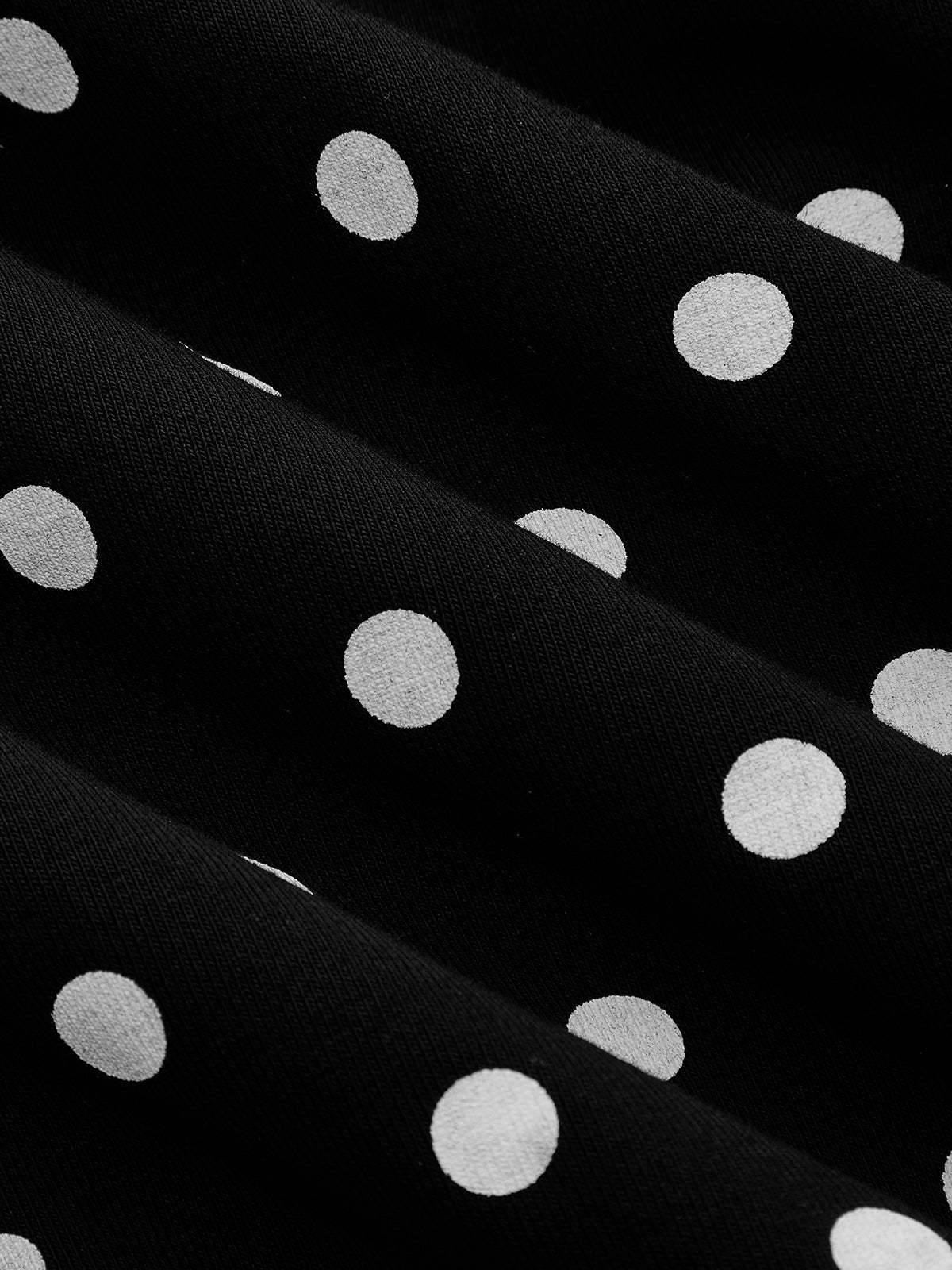 Polka Dot Cap Sleeve Midi Flare Dress Vintage Inspired Design