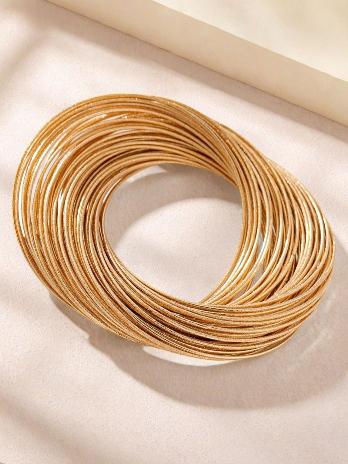 Multi-Strand Twisted Bracelet - Handmade Adjustable Design for Women