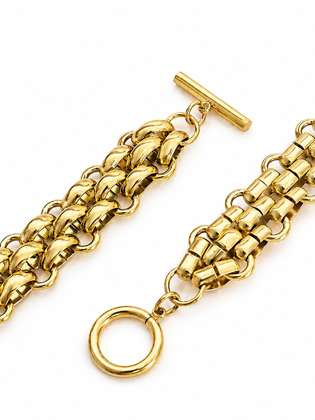 Chunky Twisted Link Chain Necklace for Women Premium Statement Jewelry