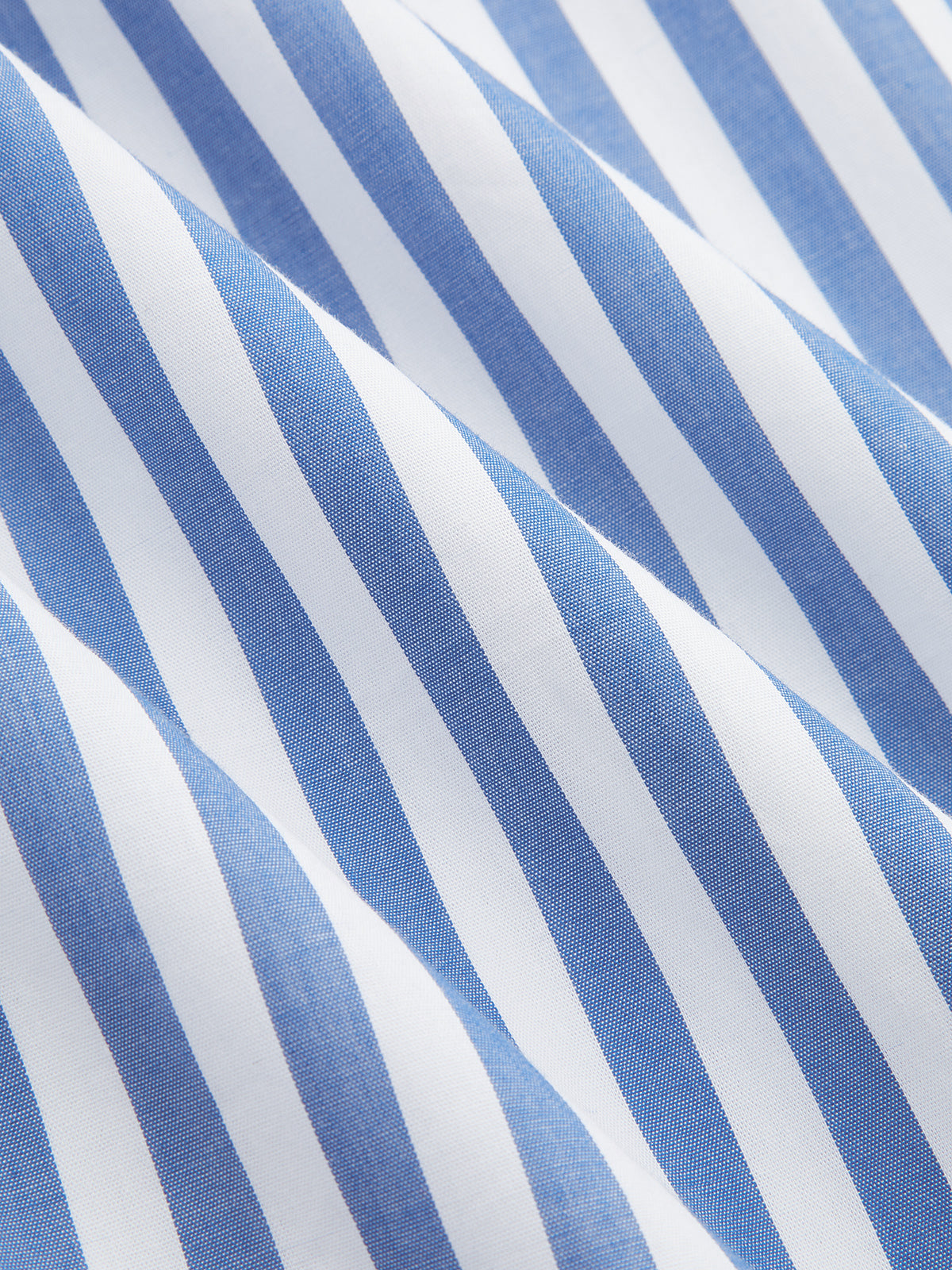 Striped Cut-Out Shirt Midi Dress with Belted Waist Tie