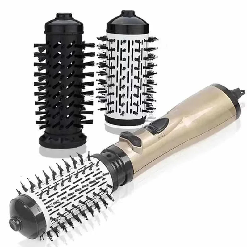 koadclo | 3-in-1 Rotating Hair Dryer and Styler – Adjustable Temperature for Effortless Curls and Waves