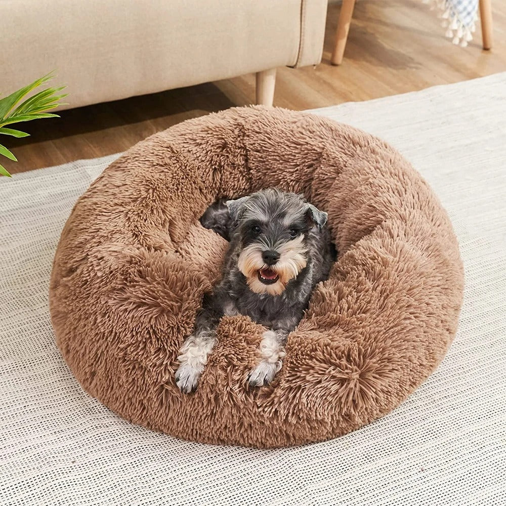 koadclo | Calming Faux Fur Washable Dog Bed Cushion
