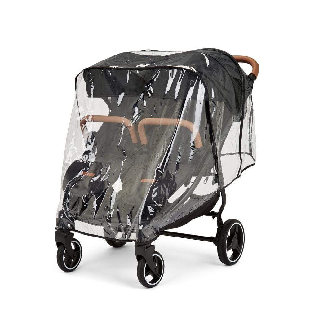 Ickle Bubba Venus Prime Double Stroller - Black Tan