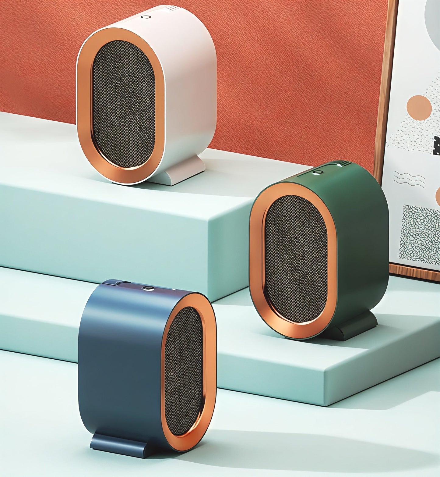 koadclo | Electric Ceramic Portable Room Heater - Compact & Energy Efficient