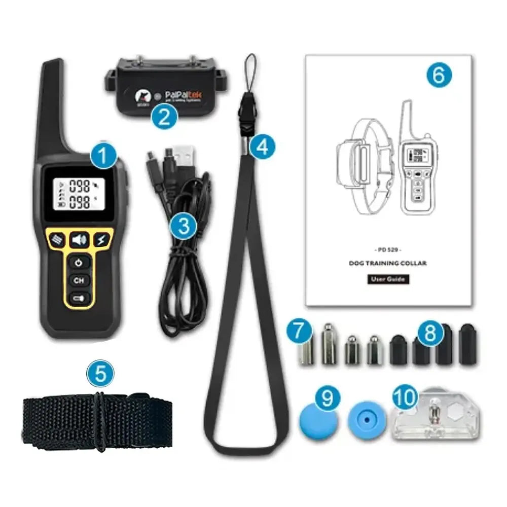 koadclo | 1000m Waterproof Dog Training Collar – Rechargeable, Remote Control & Adjustable for Small, Medium, and Large Dogs