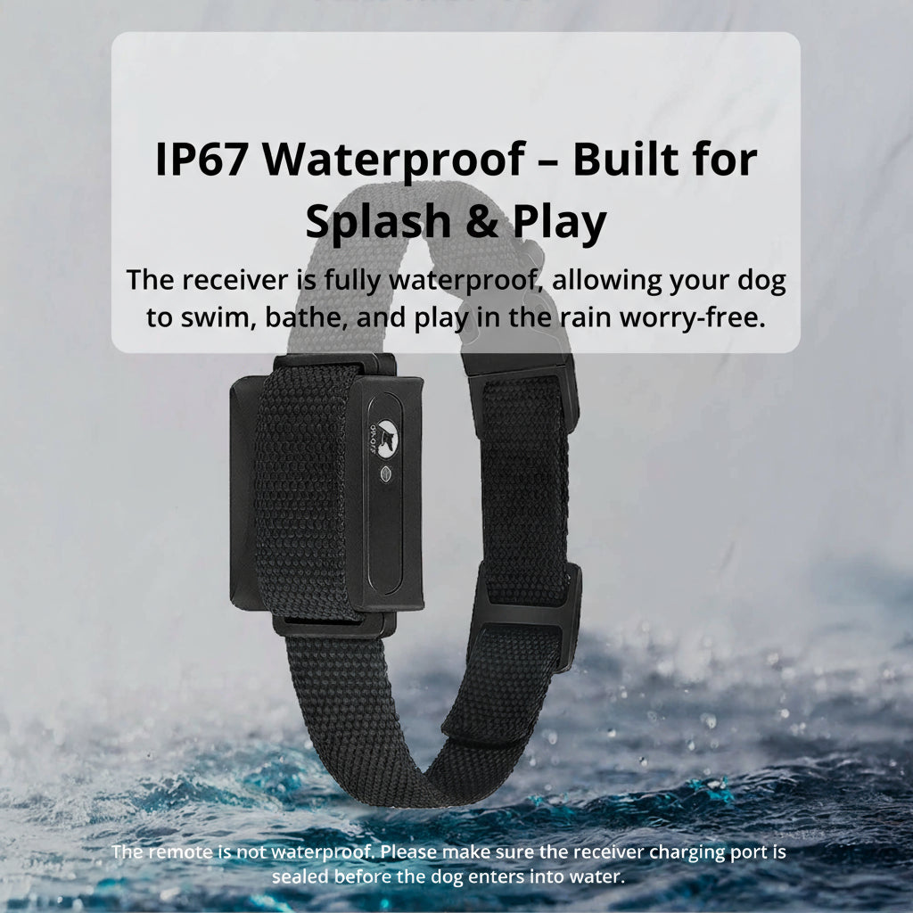 koadclo | 1000m Waterproof Dog Training Collar – Rechargeable, Remote Control & Adjustable for Small, Medium, and Large Dogs