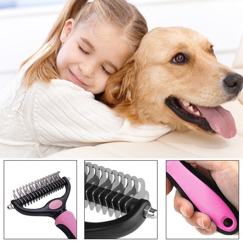 Koadclo | Pet Care Brush – Deshedding Tool for Dogs & Cats