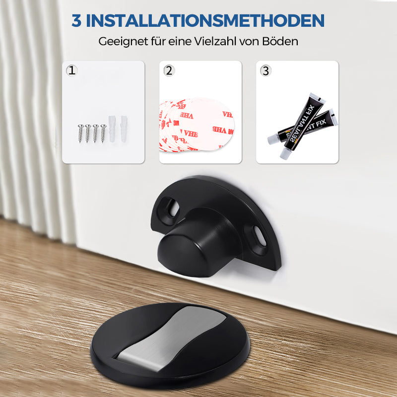 koadclo | Invisible Magnetic Door Stop – Stainless Steel Hidden Door Holder