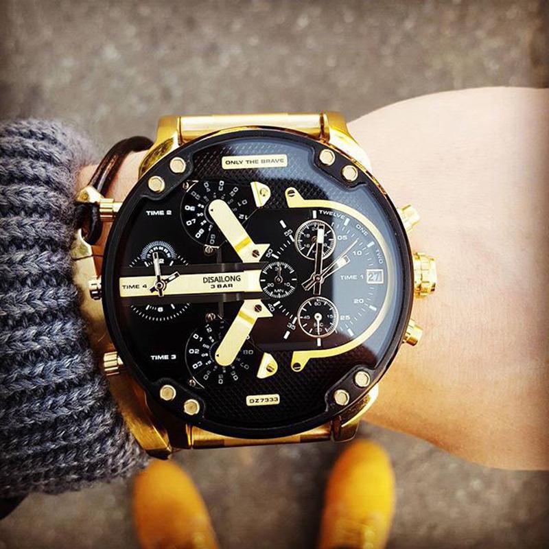 Koadclo | Stainless Steel Chronograph Quartz Watch – Premium Analog Sport Wristwatch for Men