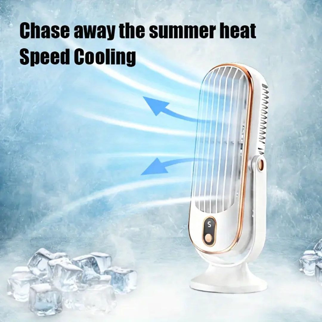 Amtn Club | Coolux – Ultra-Quiet USB Desktop Fan – Portable Personal Cooling Fan