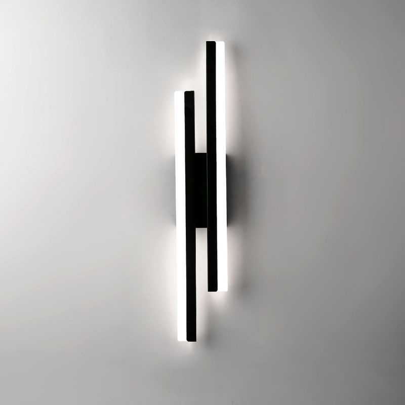 Koadclo | Alana Modern LED Wall Light - Elegant Black/Gold Wall Lighting