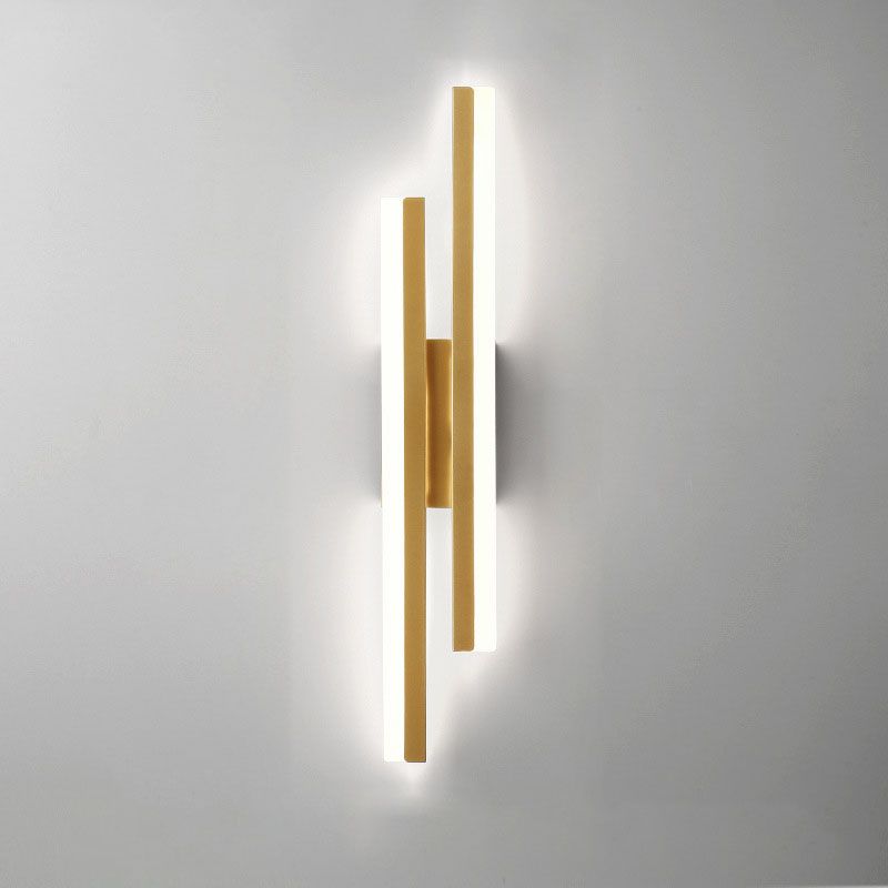 Koadclo | Alana Modern LED Wall Light - Elegant Black/Gold Wall Lighting