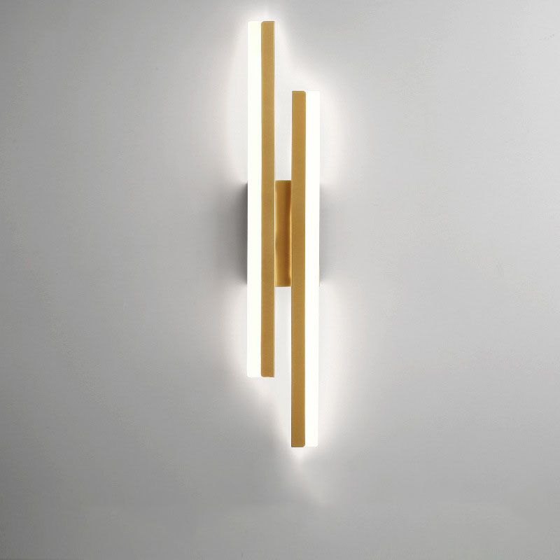 Koadclo | Alana Modern LED Wall Light - Elegant Black/Gold Wall Lighting