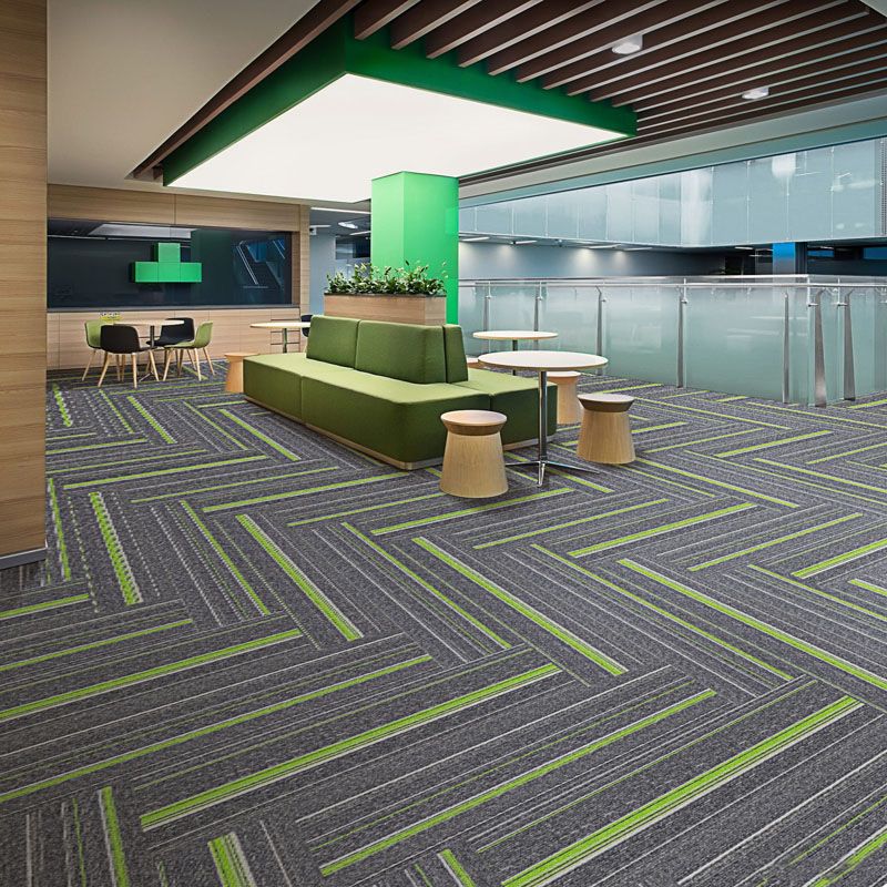 Koadclo | Dark Color Level Loop Carpet Tile – Non-Slip Self-Adhesive Indoor Office Carpet Squares