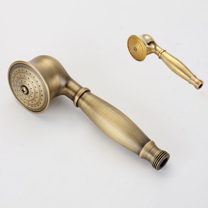 Koadclo | Traditional Handheld Shower Head with Hose - Polished Brass Wall Mounted
