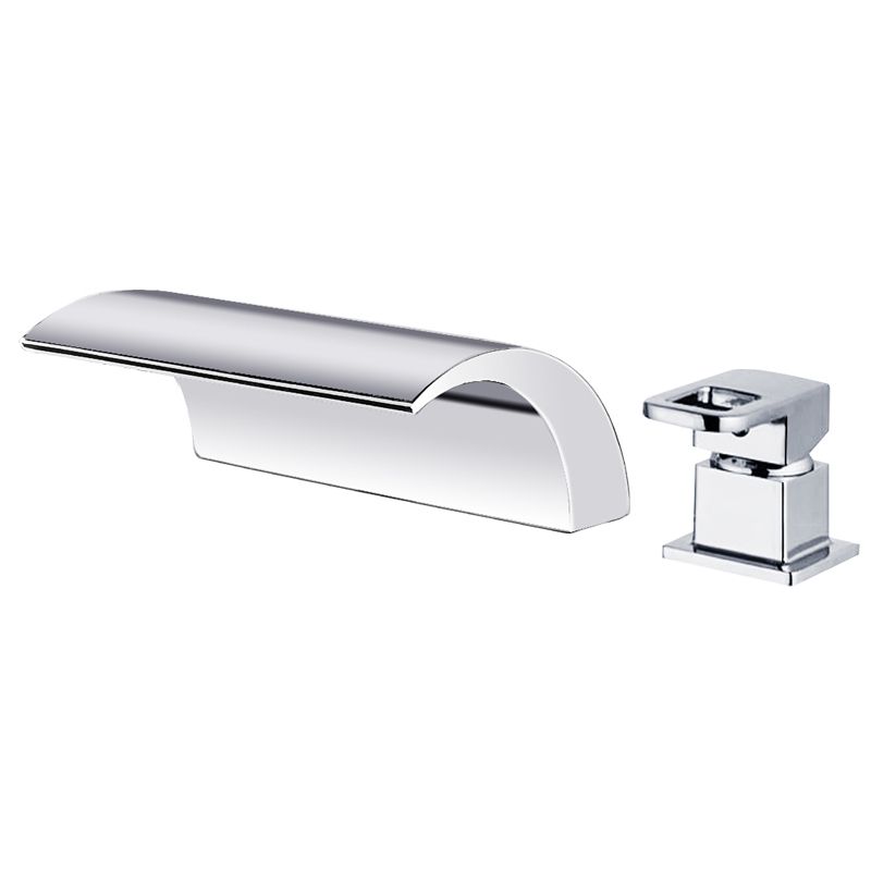 Koadclo | Modern Brass Roman Bathtub Faucet - Waterfall Spout