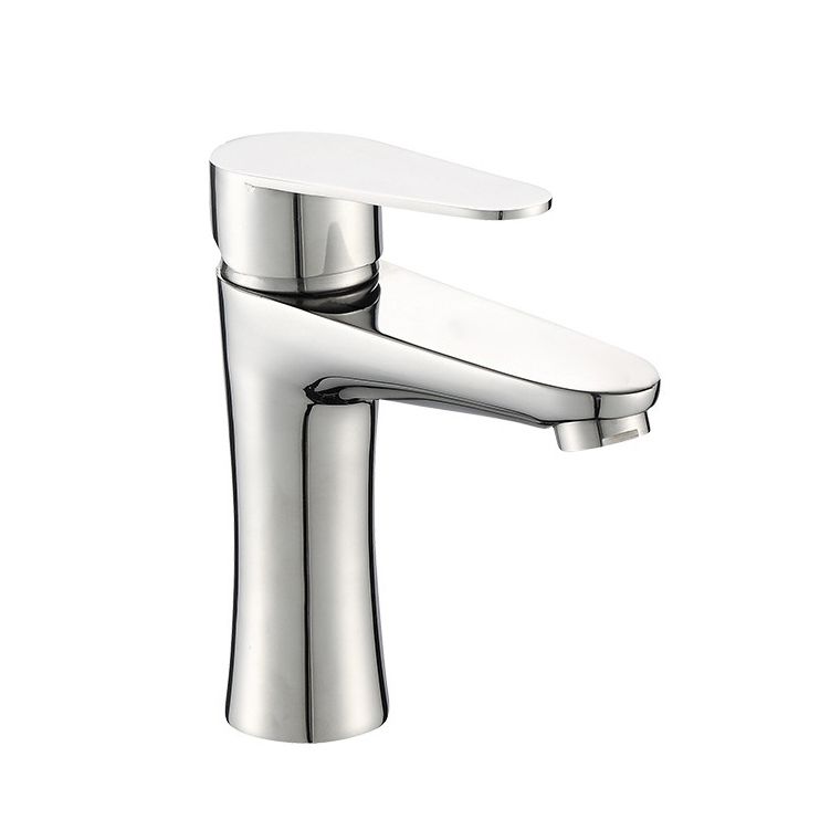 Koadclo | Modern Basin Tap - Monochrome Center Mount Low Arc Bathroom Faucet