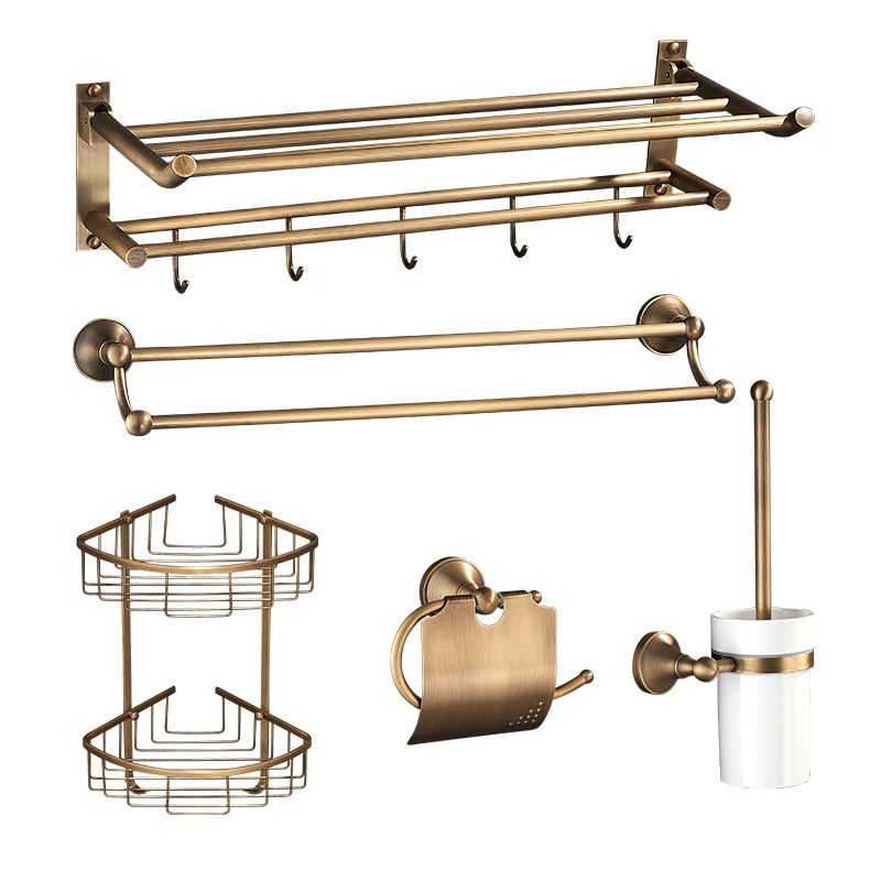 Koadclo | Vintage Bronze Bathroom Set - Traditional Bathroom Accessories