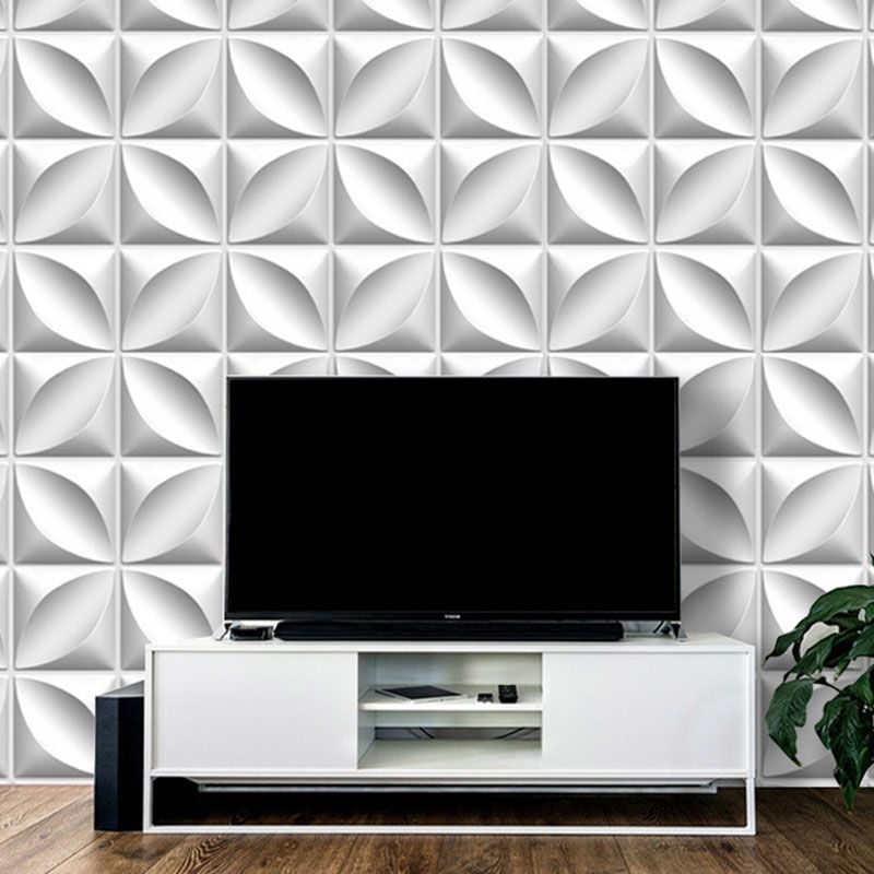 Koadclo | Square Interior Wall Cladding – Peel and Stick Texture Effect Wall Panels