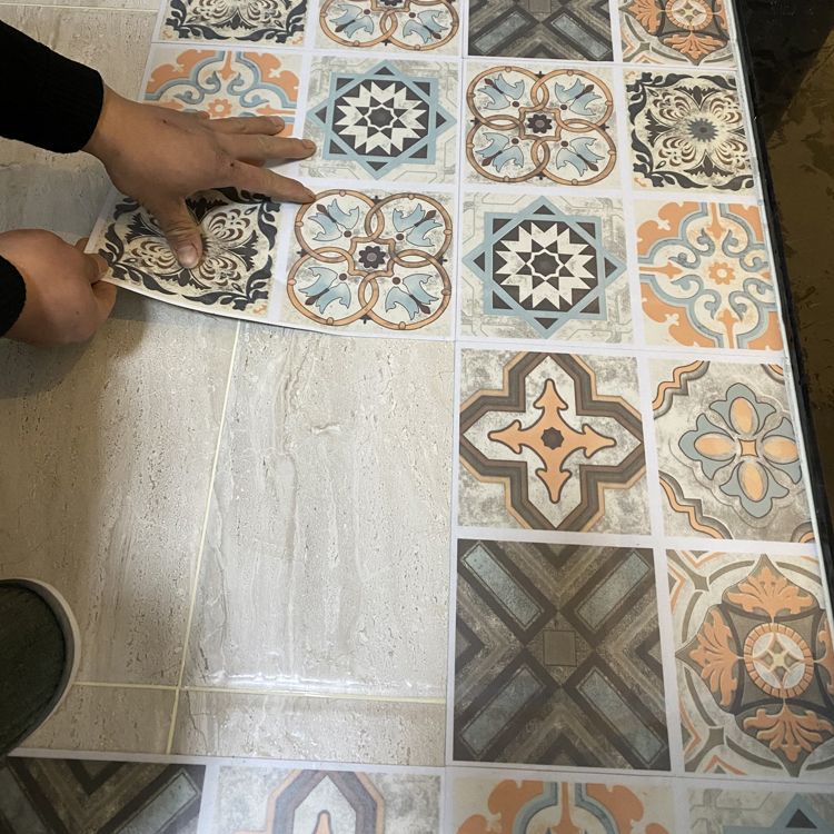 Koadclo | Multi-Tonal Vinyl Plank Flooring – Peel and Stick Porcelain Tile Look for Kitchen & Bath